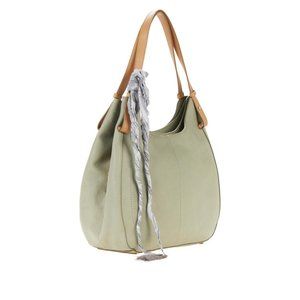 Lucky Brand Idah Tote Seagrass Leather Purse bag Pre O Hsn